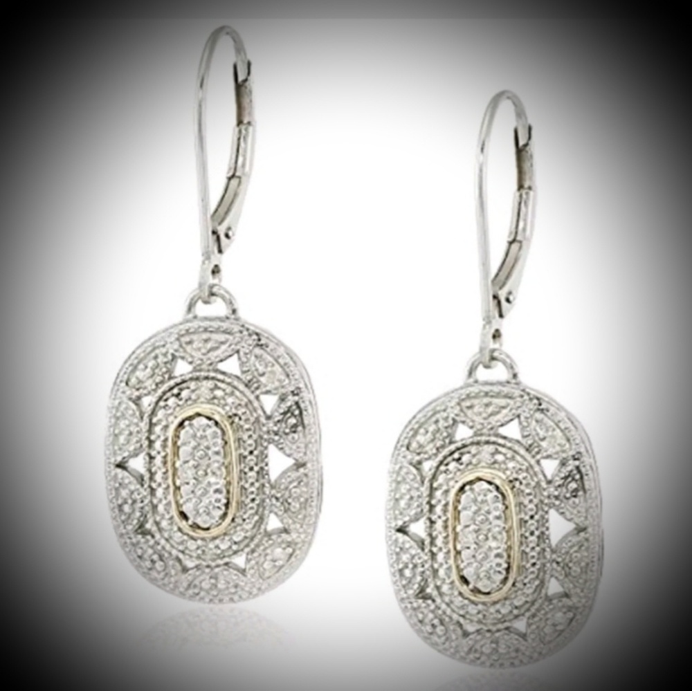 SILVER Vintage Vibe NWT Drop earrings